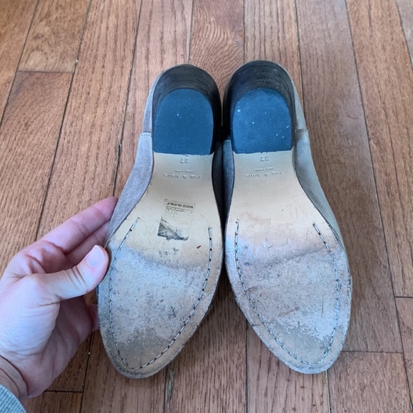 Rag & bone harrow booties ankle boots EU 37 womens size 7 taupe - Picture 7 of 9